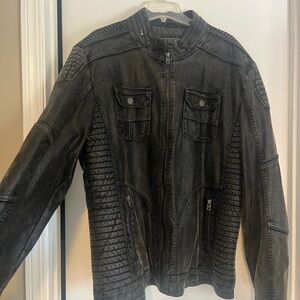 Buckle Black Quilted Jacket